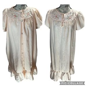 Vintage Katz Nightgown and Robe Set